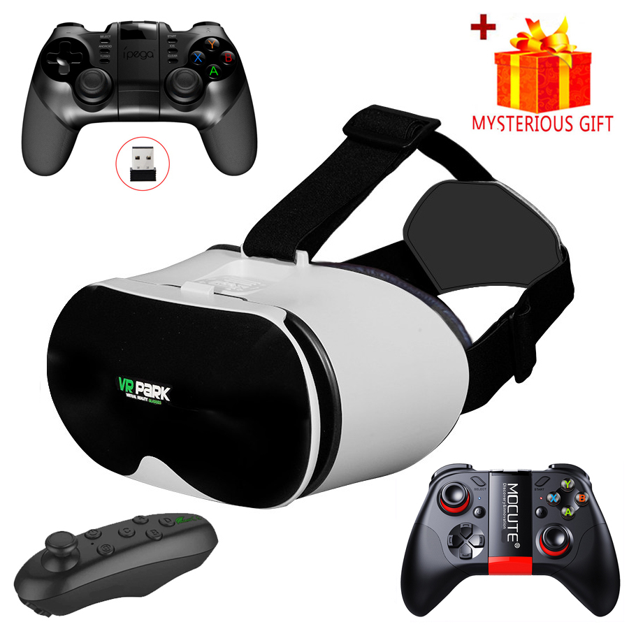 Virtual Gaming Accessories - バーチャルリアリティ3D VRグラス スマートフォンヘッドセット ゴーグル ヘルメット Viar