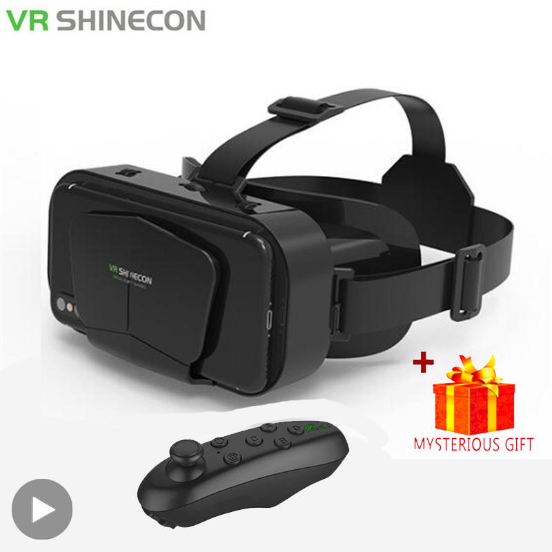 Virtual Gaming Accessories - Shinecon Viar 3D VRメガネ バーチャルリアリティデバイス ヘルメットレンズ