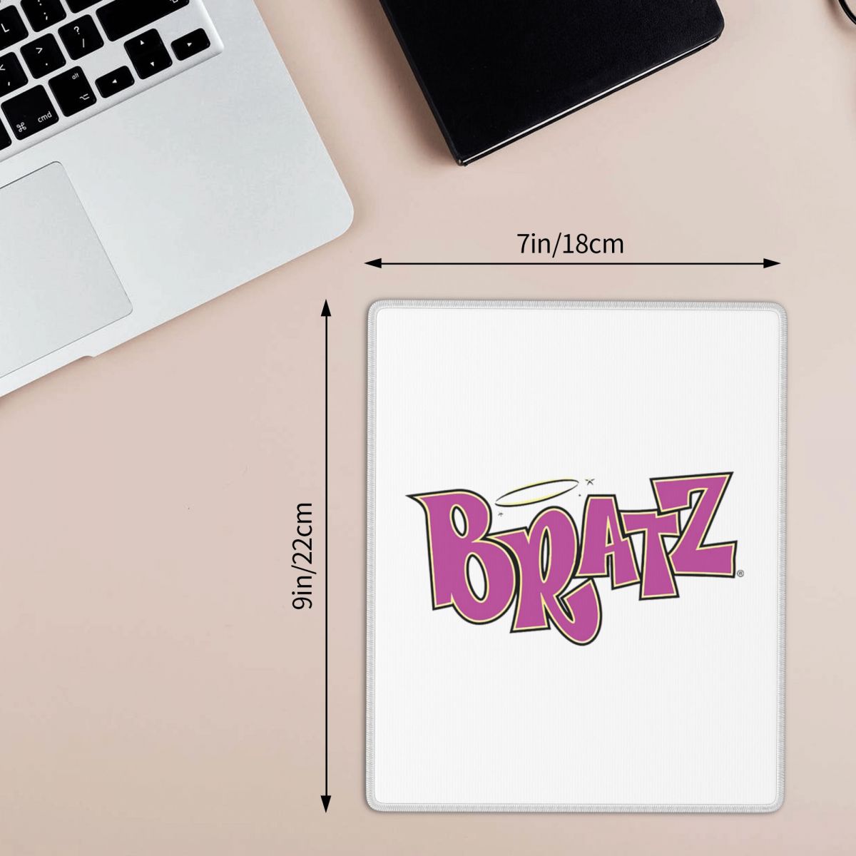 Gaming Accessories Logo - Bratz ロゴ マウスパッド ゲーマー PC ラップトップマット