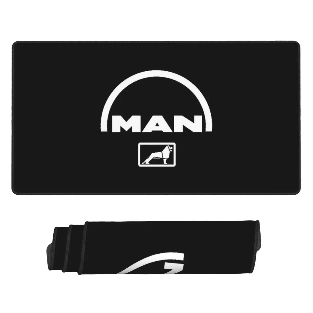 Gaming Accessories Logo - 大型マウスパッドマントラックバス両用ロゴゲーマーPCラップトップマットキーボードカーペットコンピュータゲームオフィスアクセサリーデスクマット