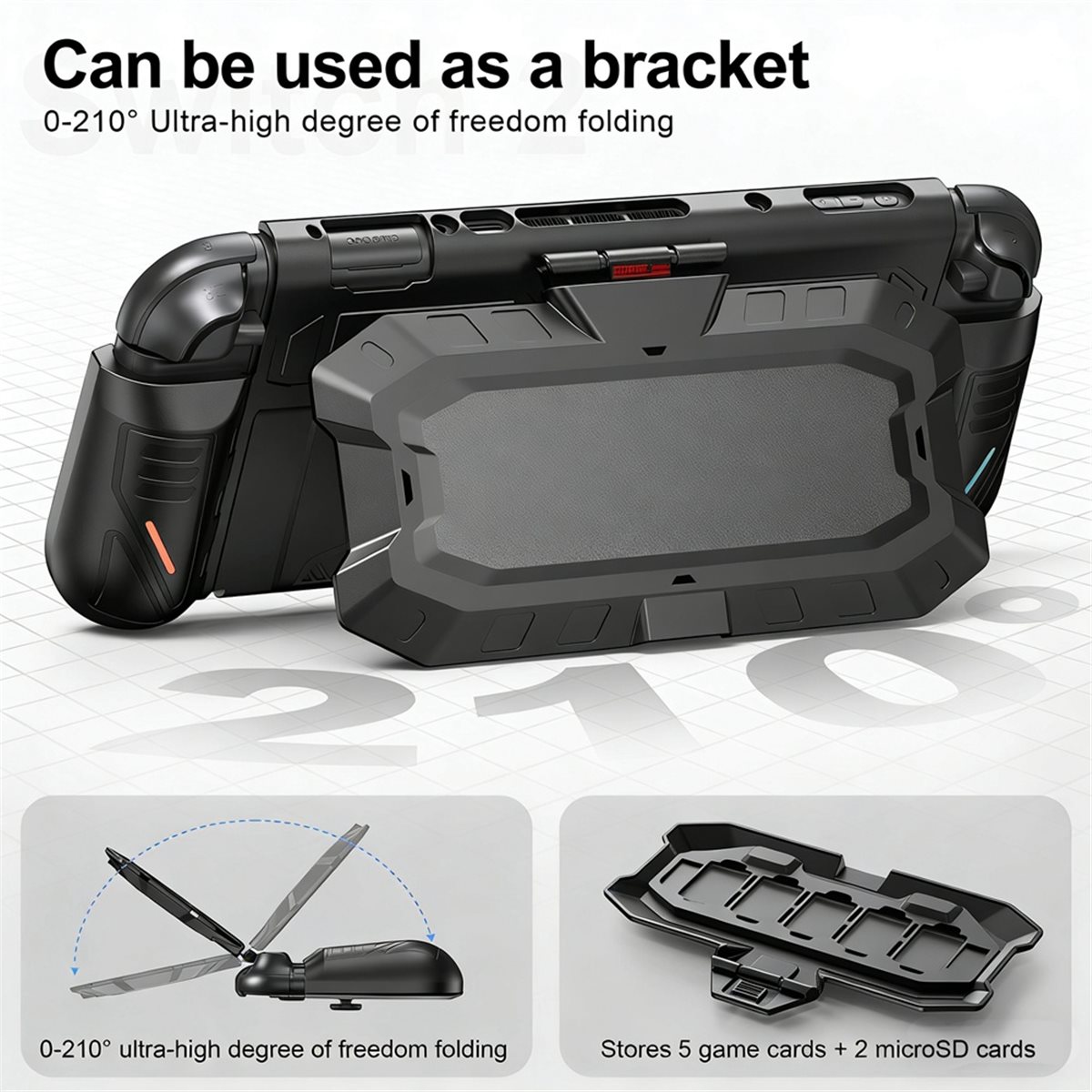 Gaming Accessories Console - OKgood TPUケース ニンテンドースイッチ2用 保護ケース 耐衝撃 フルプロテクションシェル