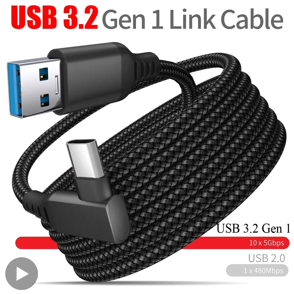 Virtual Gaming Accessories - バーチャルリアリティ VR メガネケーブル USB A からタイプ