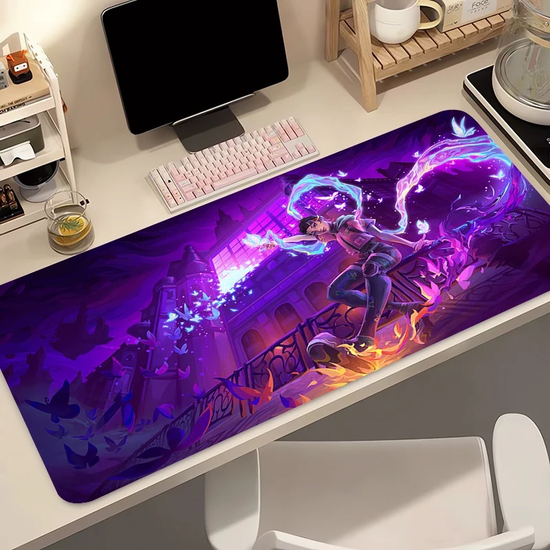 Video Gaming Accessories - マウスパッドゲーマーコンピュータアニメ PC Valorant Clove マウスパッド Varmilo