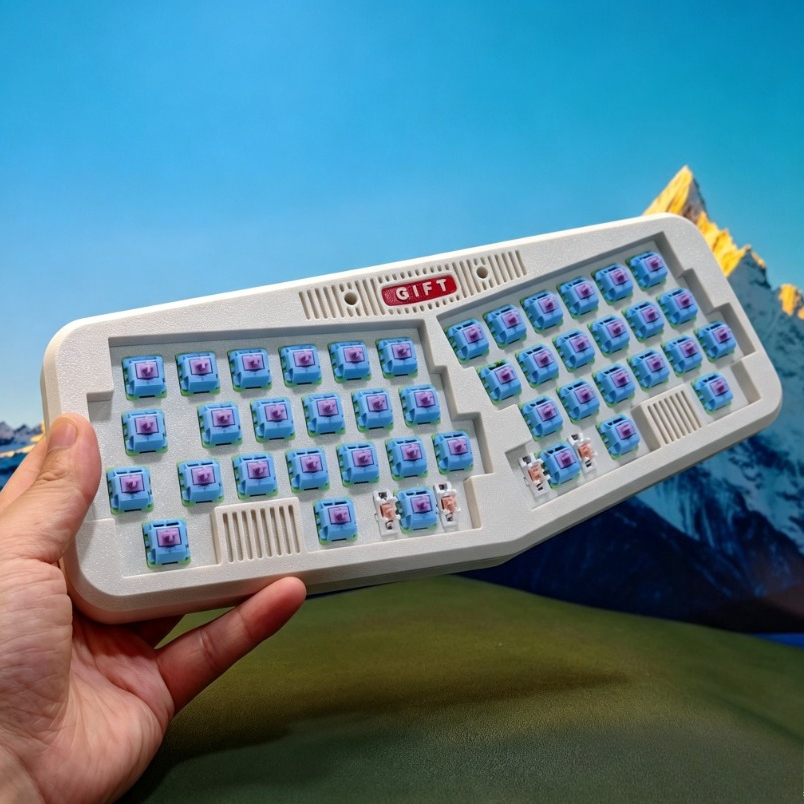 40%レイアウト アリス有線キーボードキット カスタマイズ  - Gaming Accessories To 3D Print のレビューと価格