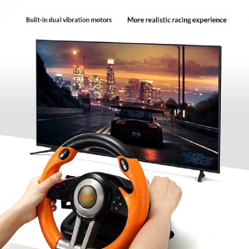 レーシングゲーム用ステアリングホイール Pxn V3pro  - Gaming Accessories You Need のレビューと価格