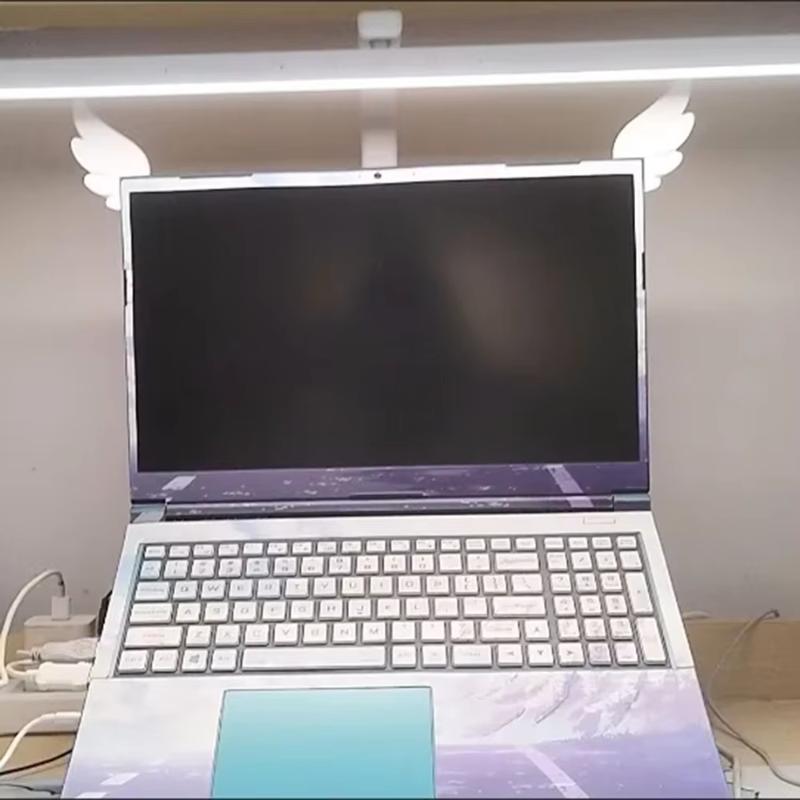 1組 3Dプリント製モニターウィング かわいい天使の翼の飾り - Gaming Accessories For Bedroom のレビューと価格
