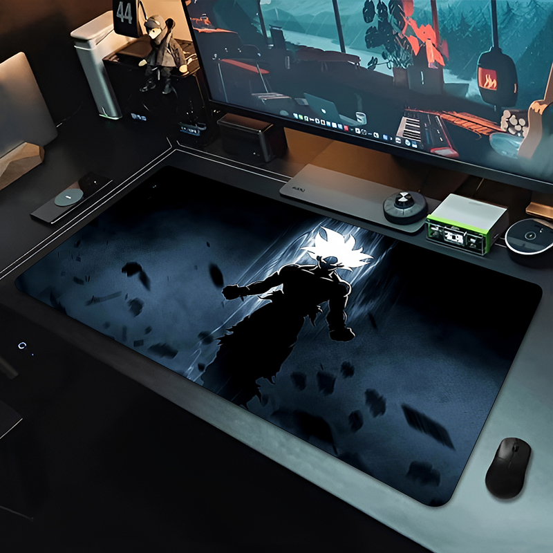 DBZ ブラックアニメマウスパッドドラゴンボール大型 PC  - Video Gaming Accessories のレビューと価格