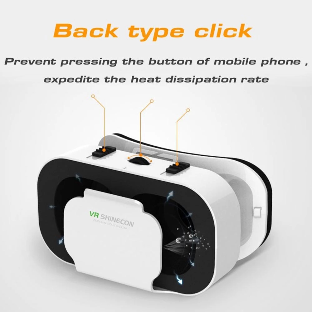 Shinecon 3D VRメガネ バーチャルリアリティ V - Virtual Gaming Accessories のレビューと価格