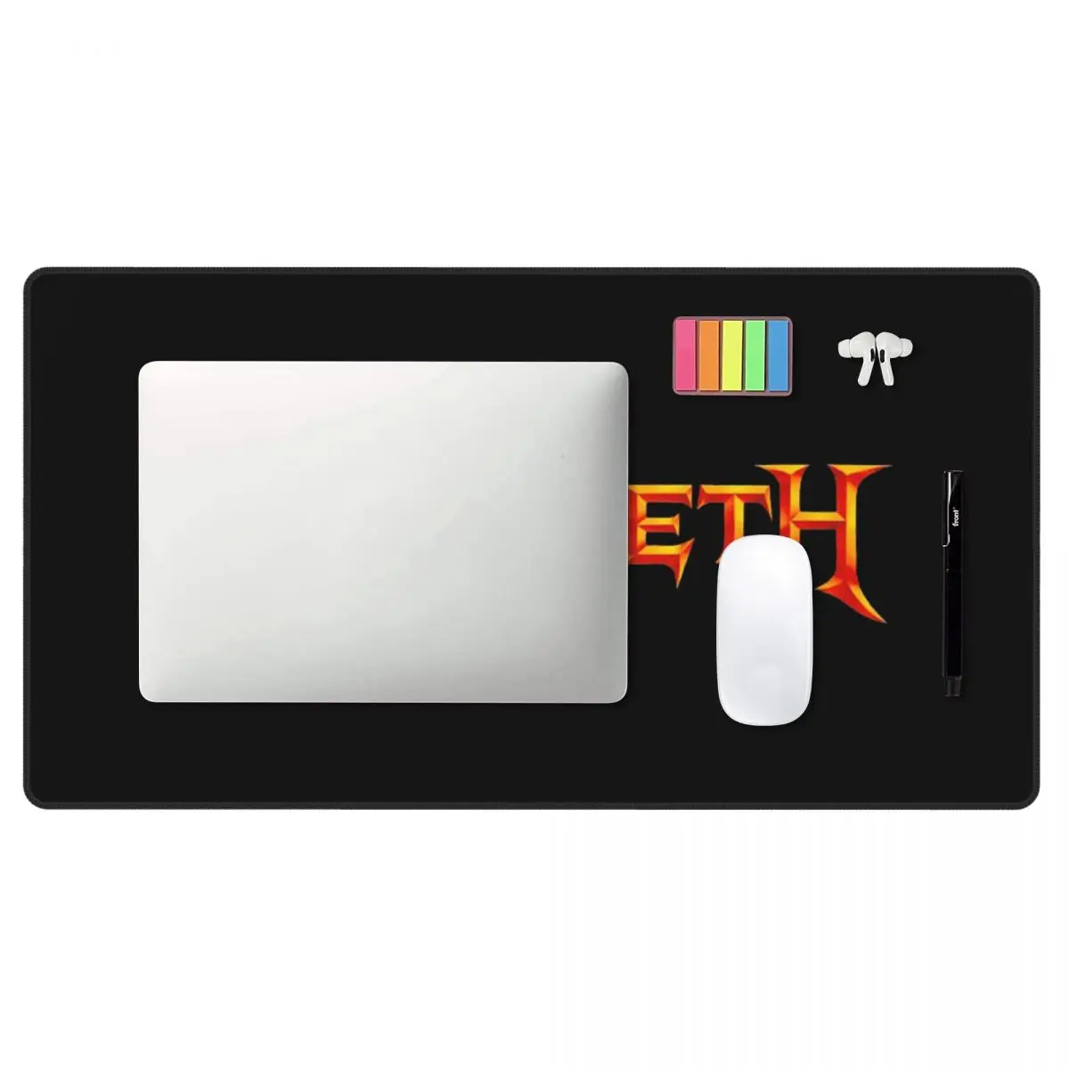 大型マウスパッド Megadeths ロゴ ゲーマー PC  - Gaming Accessories Logo のレビューと価格