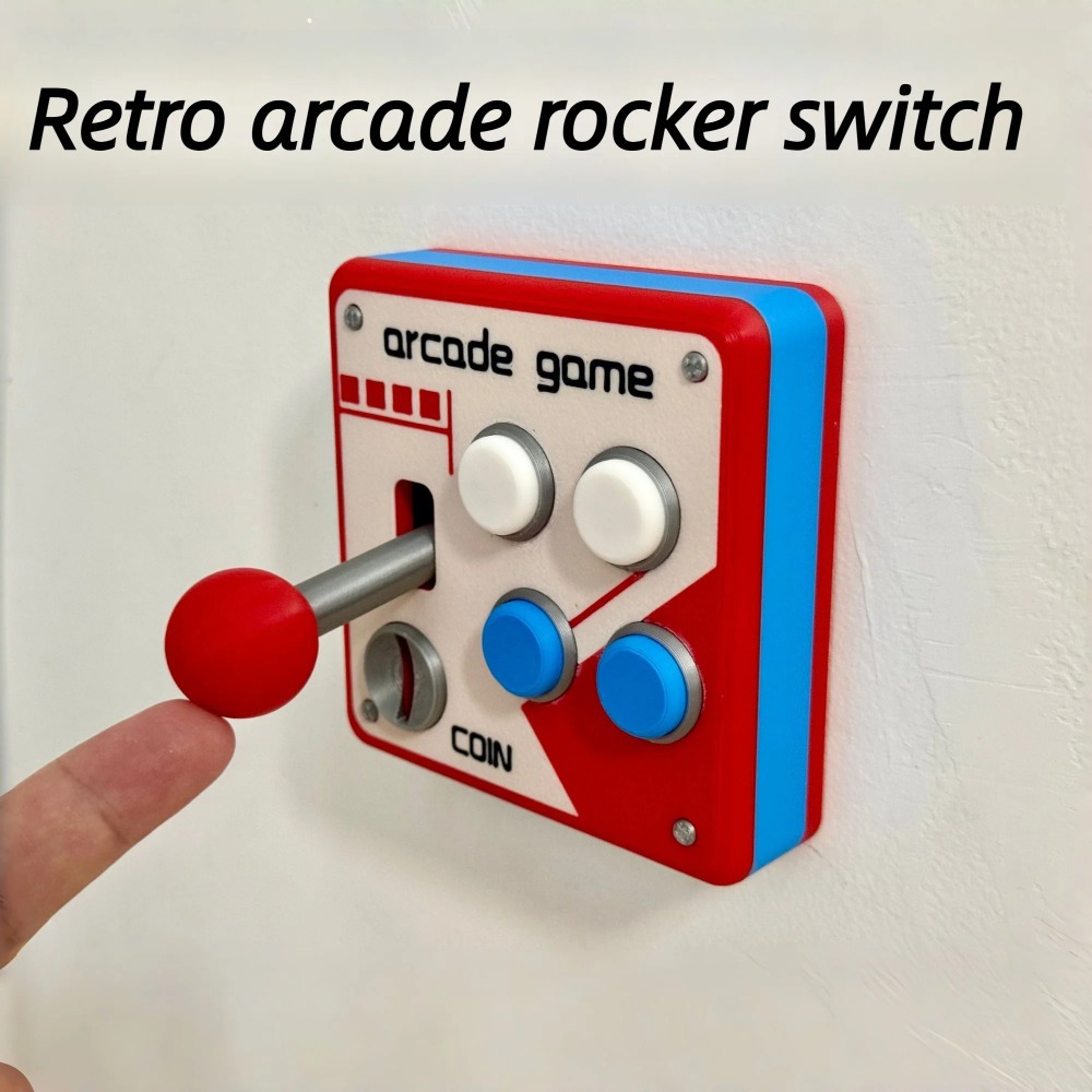 レトロアーケードジョイスティックスイッチプレートカバー、パン - Gaming Accessories For Bedroom のレビューと価格