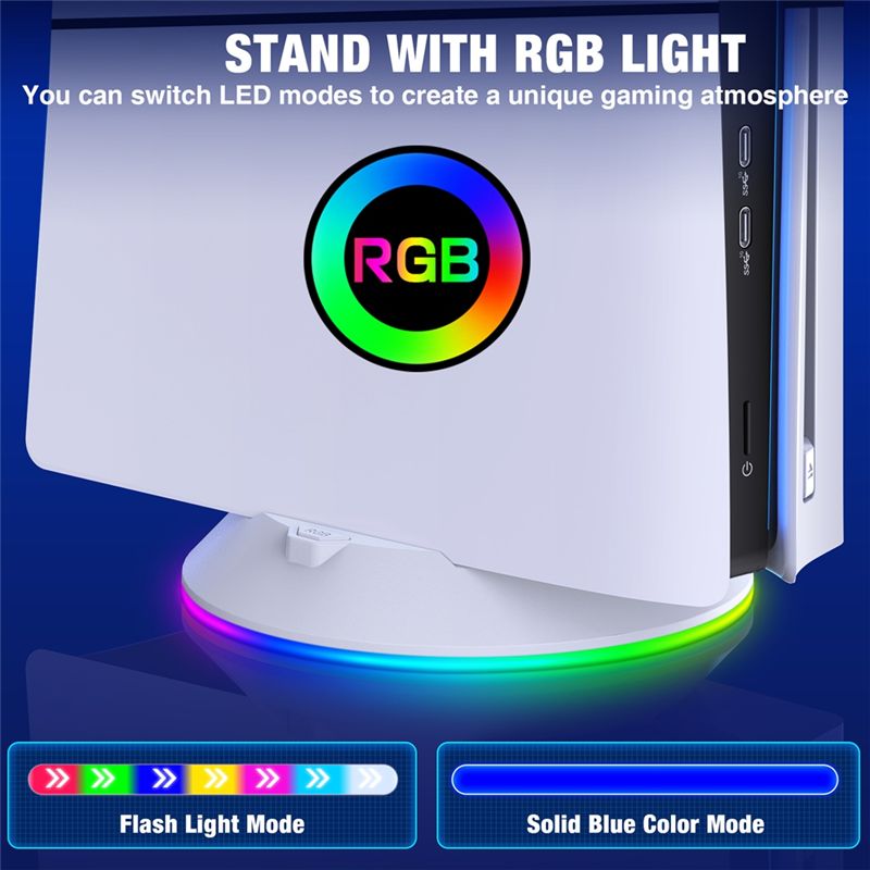 AED7-PS5スリム/PS5プロコンソール用RGBライト付 - Gaming Accessories Rgb のレビューと価格