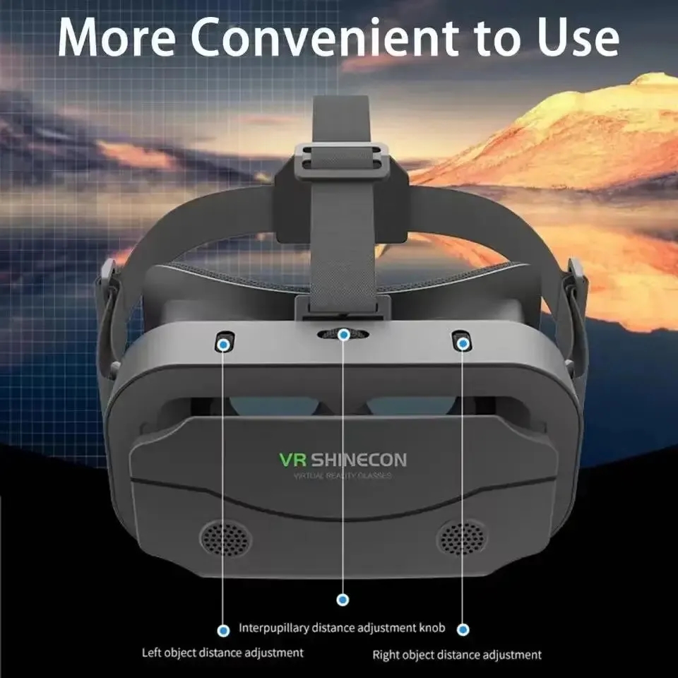 VR メガネ 3D バーチャルリアリティ ヘッドセット デバ - Virtual Gaming Accessories のレビューと価格