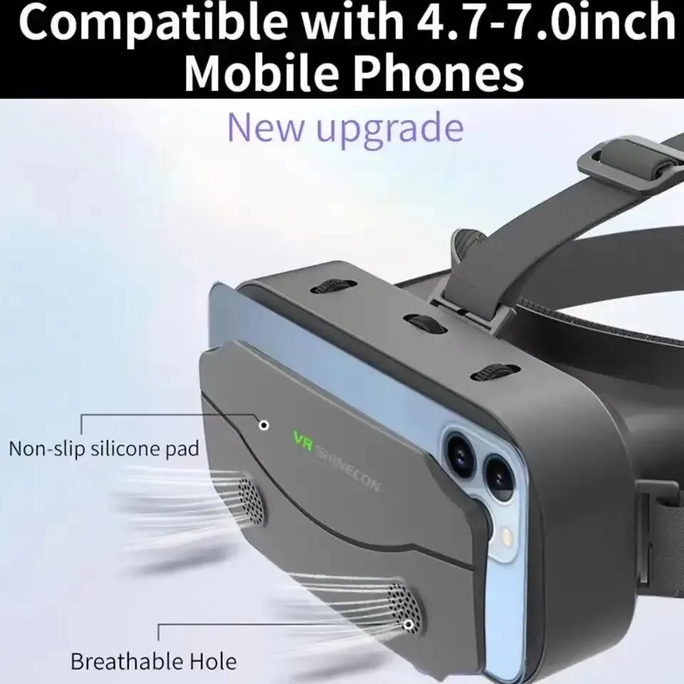 VR メガネ 3D バーチャルリアリティ ヘッドセット デバ - Virtual Gaming Accessories のレビューと価格