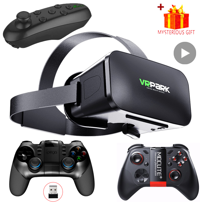 仮想現実ヘルメット VR メガネ 3D ヘッドセット電話レン - Virtual Gaming Accessories のレビューと価格