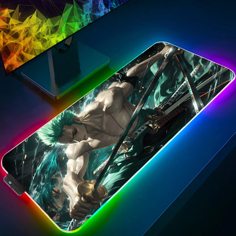 ワンピースゾロマウスパッド RGB ゲームアクセサリー Ga - Gaming Accessories Rgb のレビューと価格