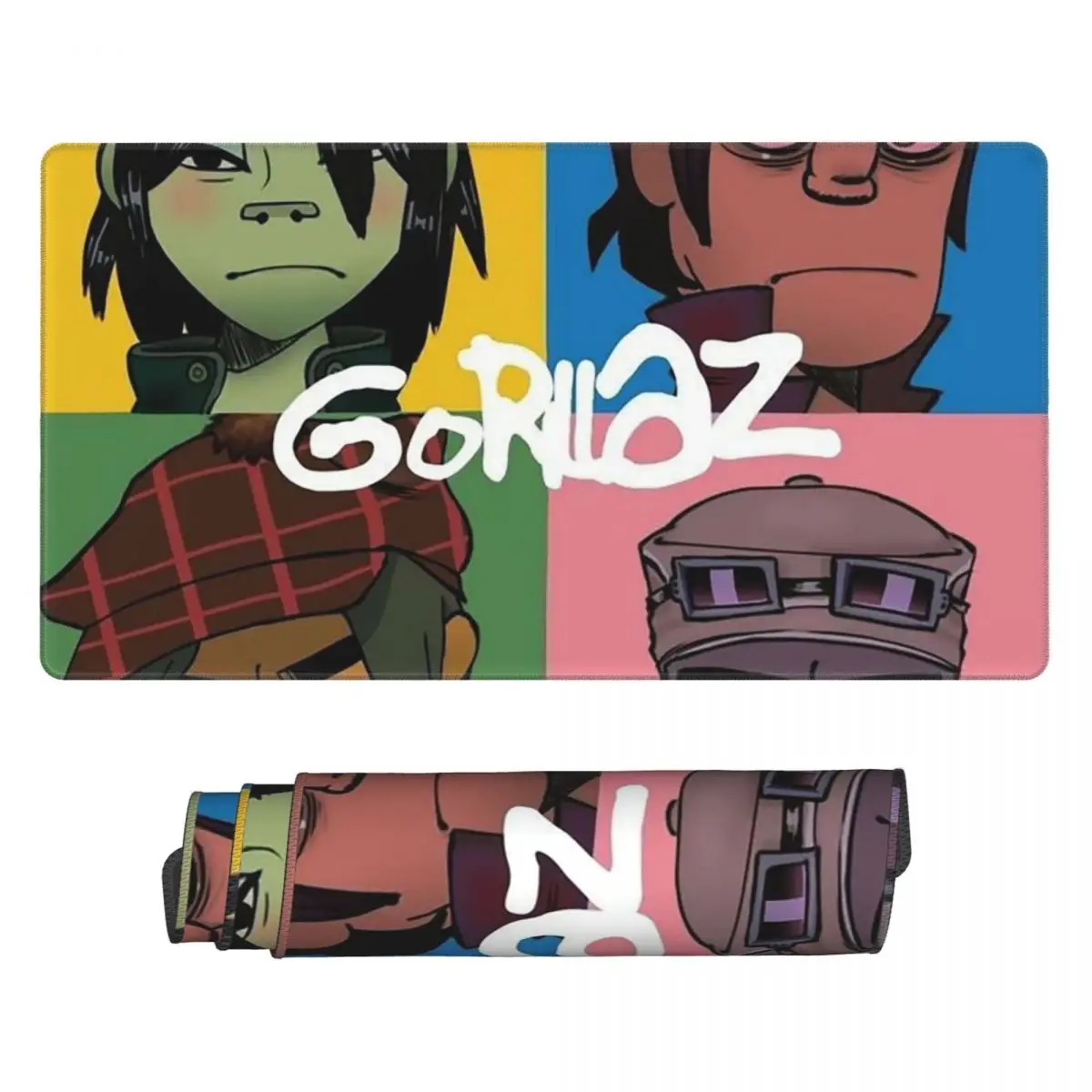 大型マウスパッド Gorillaz バーチャルバンド ミュー - Virtual Gaming Accessories のレビューと価格