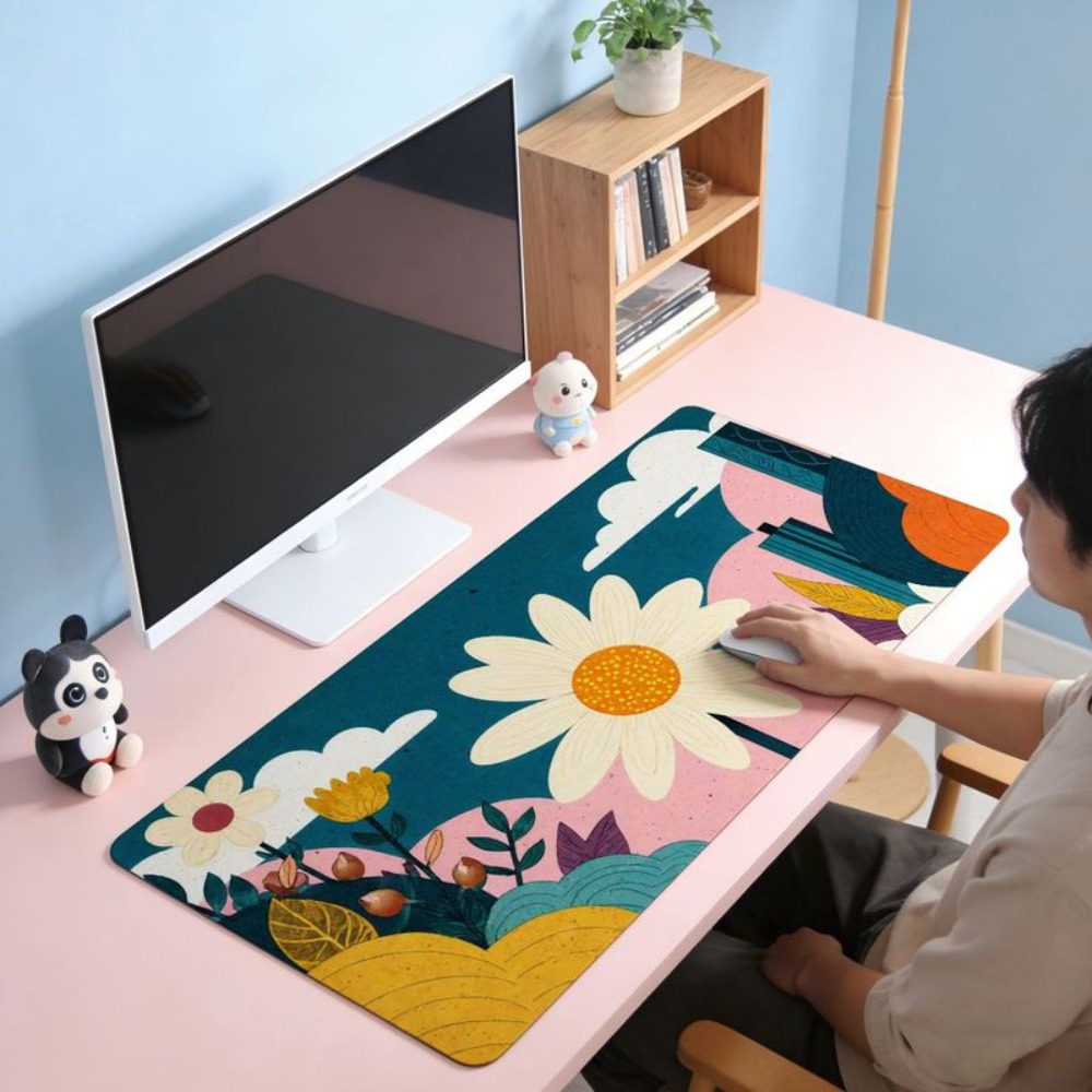 キリン柄の植物デザインの滑り止めボトムカバー、ゲームアクセサ - Gaming Laptop Essential Accessories のレビューと価格