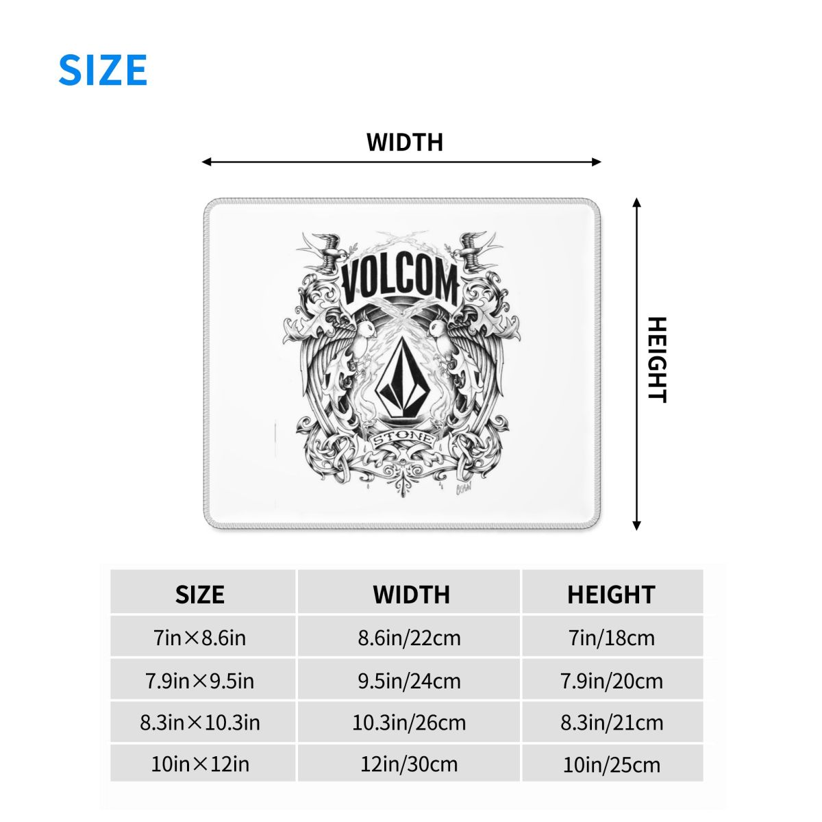V-Volcom ロゴ マルチサイズ マウスパッド コンピュ - Gaming Accessories Logo のレビューと価格