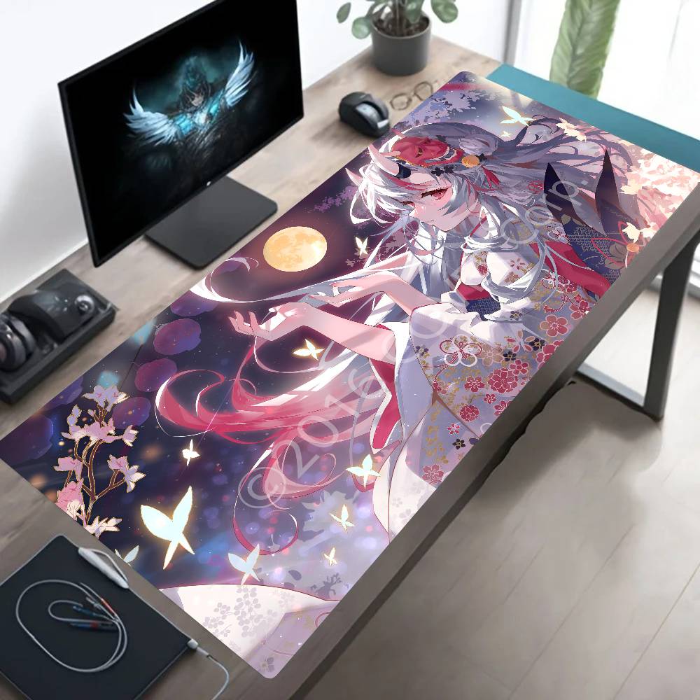 アニメバーチャルガールナキリあやめマウスパッド大型ゲーミング - Virtual Gaming Accessories のレビューと価格